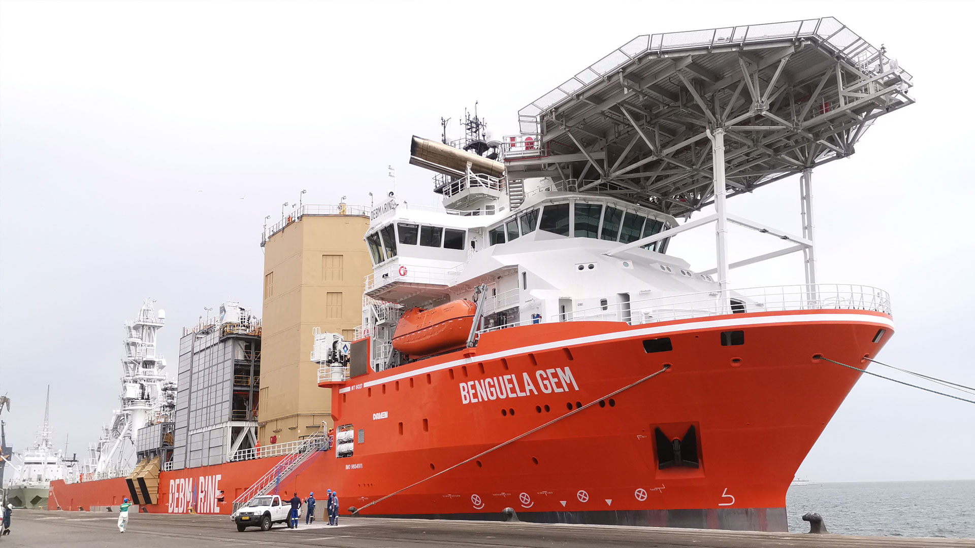 Namibia Welcomes the World’s Most Advanced Diamond Recovery Vessel: The Benguela Gem