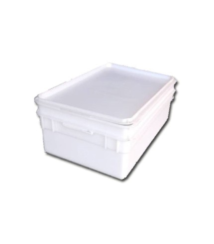 Meat Tray with Lid - Medium - White | Plastics