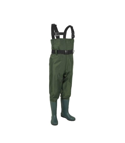 Size 6 - Heavy Duty PVC - Fishing Waders- High Quality | Green